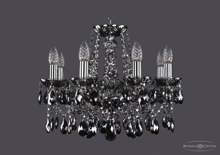 Подвесная люстра Bohemia Ivele Crystal 1413/8/165/NI/M781 купить в интернет-магазине Lightsonic в Москве
