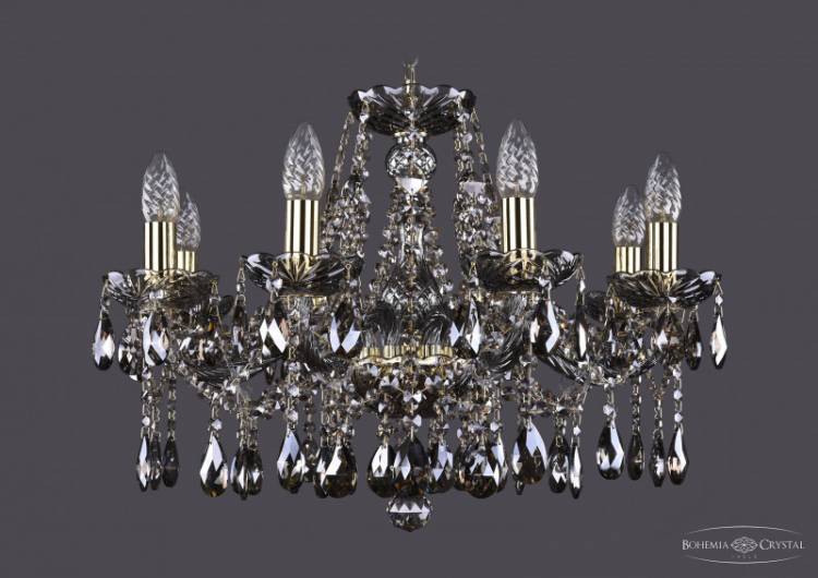 Подвесная люстра Bohemia Ivele Crystal 1413/8/200/G/M731 купить в интернет-магазине Lightsonic в Москве