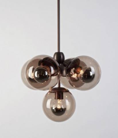 Люстра modo chandelier 5 globes купить в интернет-магазине Lightsonic в Москве