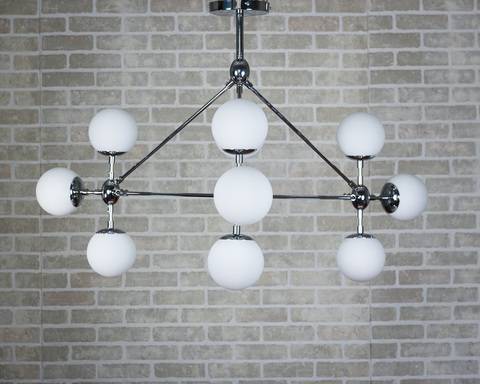 Люстра modo chandelier 10 globes купить в интернет-магазине Lightsonic в Москве