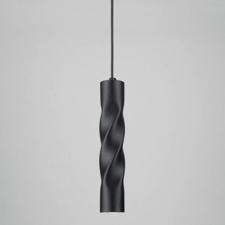 Подвесной светильник Eurosvet 50136/1 LED черный купить в интернет-магазине Lightsonic в Москве