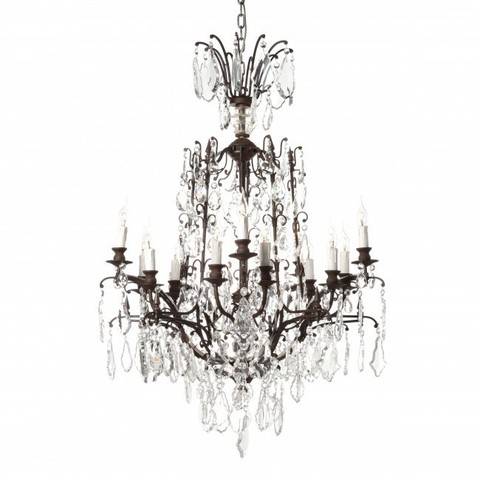 Люстра baroque chandelier 85-12 купить в интернет-магазине Lightsonic в Москве