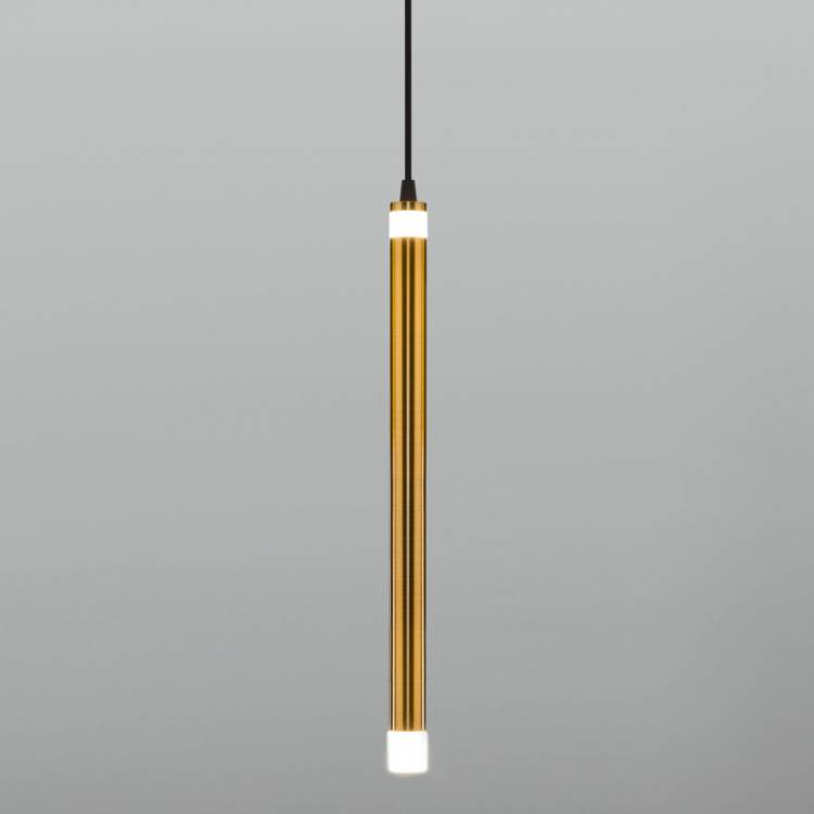 Подвесной светильник Eurosvet 50133/1 LED бронза 8W купить в интернет-магазине Lightsonic в Москве