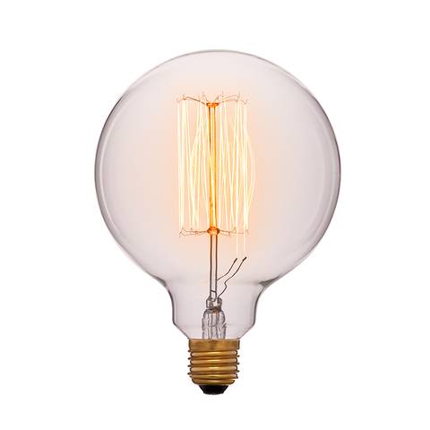 Ретро–лампа mega edison bulb g125-1 купить в интернет-магазине Lightsonic в Москве