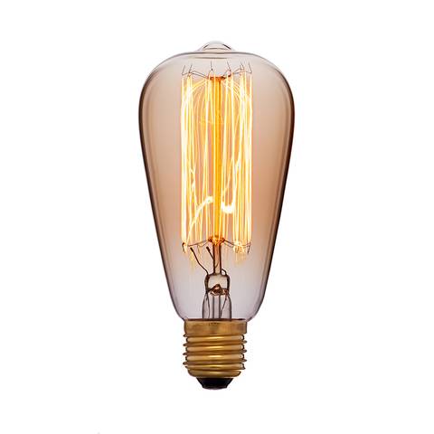 Ретро–лампа edison bulb st64-1 купить в интернет-магазине Lightsonic в Москве