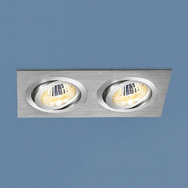 Встраиваемый светильник Elektrostandard 1011/2 CH (хром) купить в интернет-магазине Lightsonic в Москве