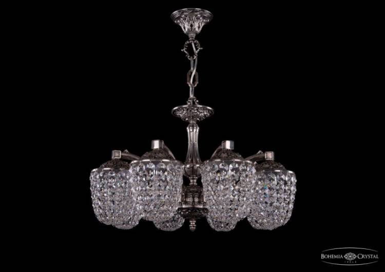 Подвесная люстра Bohemia Ivele Crystal 1772/8/150/NB купить в интернет-магазине Lightsonic в Москве