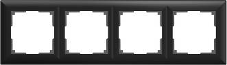 Рамка Werkel WL14-Frame-04 (черный матовый) купить в интернет-магазине Lightsonic в Москве
