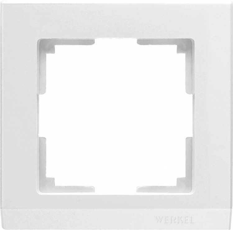 Рамка Werkel WL04-Frame-01-white (белый) купить в интернет-магазине Lightsonic в Москве