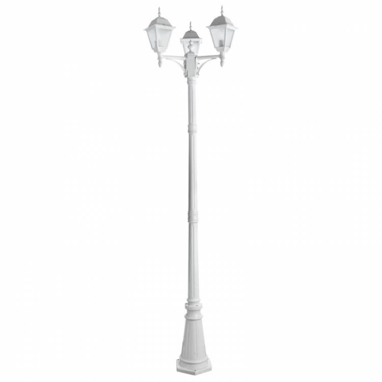 Садовый светильник ARTE Lamp A1017PA-3WH купить в интернет-магазине Lightsonic в Москве