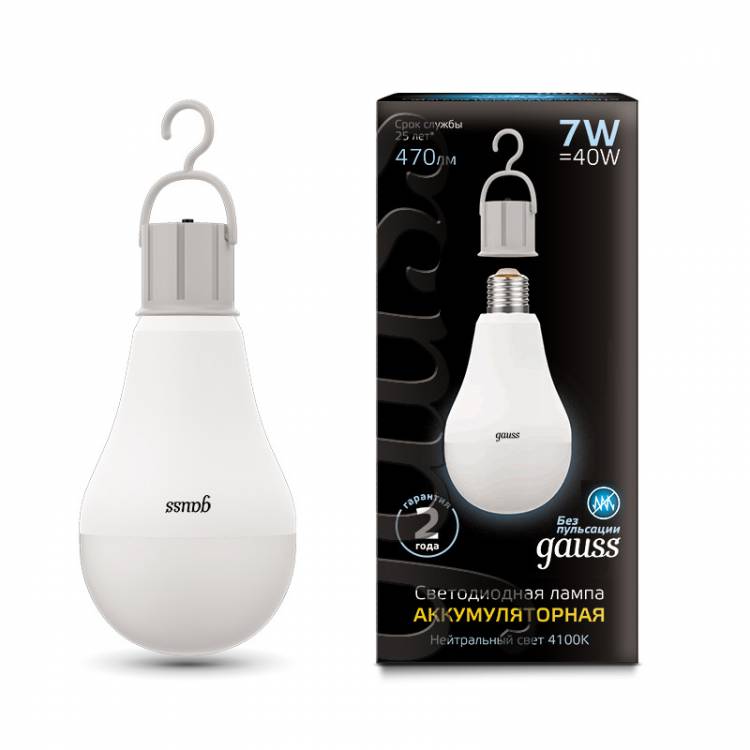 Светодиодная лампа Gauss 102402207 купить в интернет-магазине Lightsonic в Москве