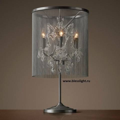 Лампа настольная vaille crystal 3005–t4 купить в интернет-магазине Lightsonic в Москве