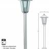Садовый светильник Horoz Electric 075-006-0005 купить в интернет-магазине Lightsonic в Москве